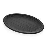 Oval Plate - Black 32.5cm